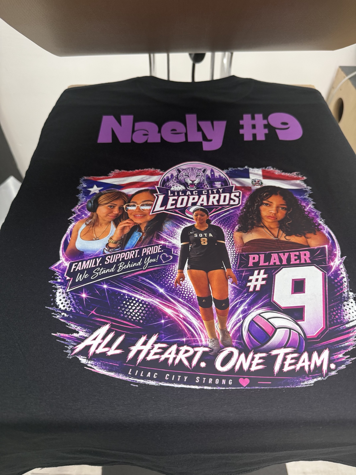 Custom Player Support Shirt