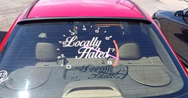 Rear Window Statement Decal